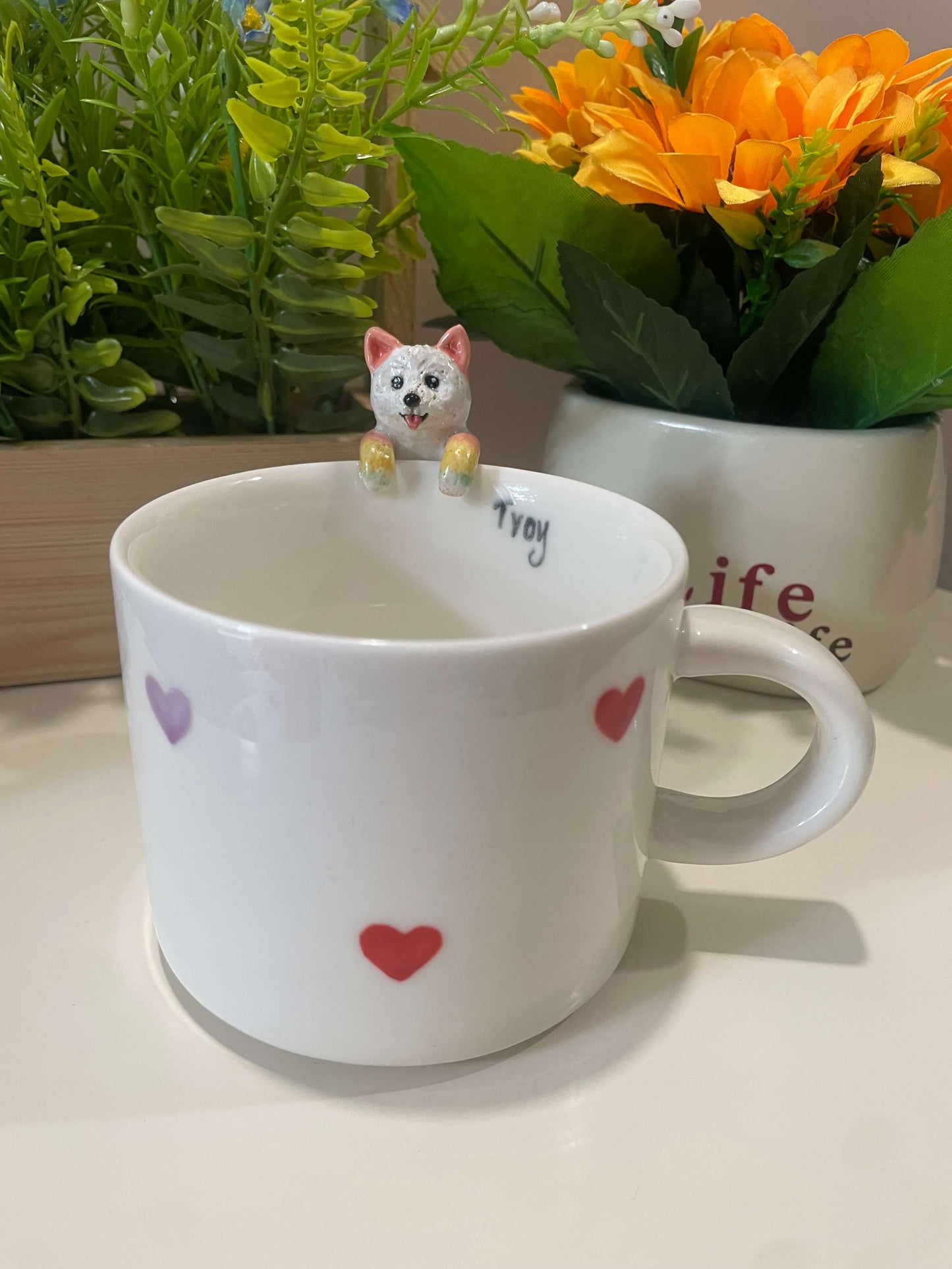 Handmade Custom Love Pet Mug