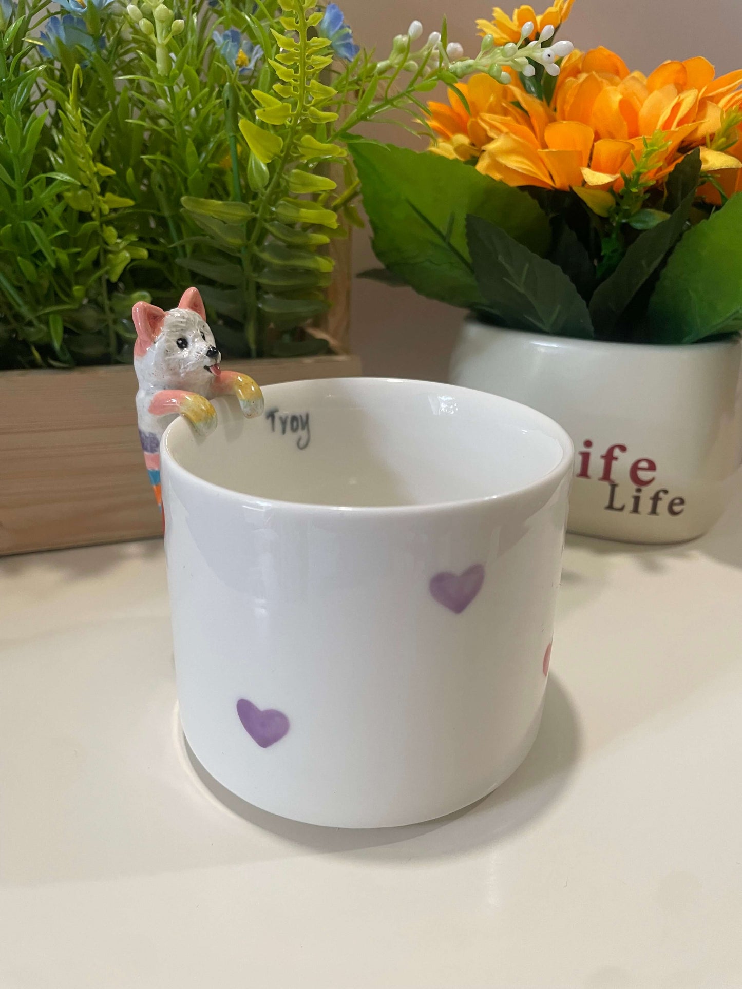 Handmade Custom Love Pet Mug