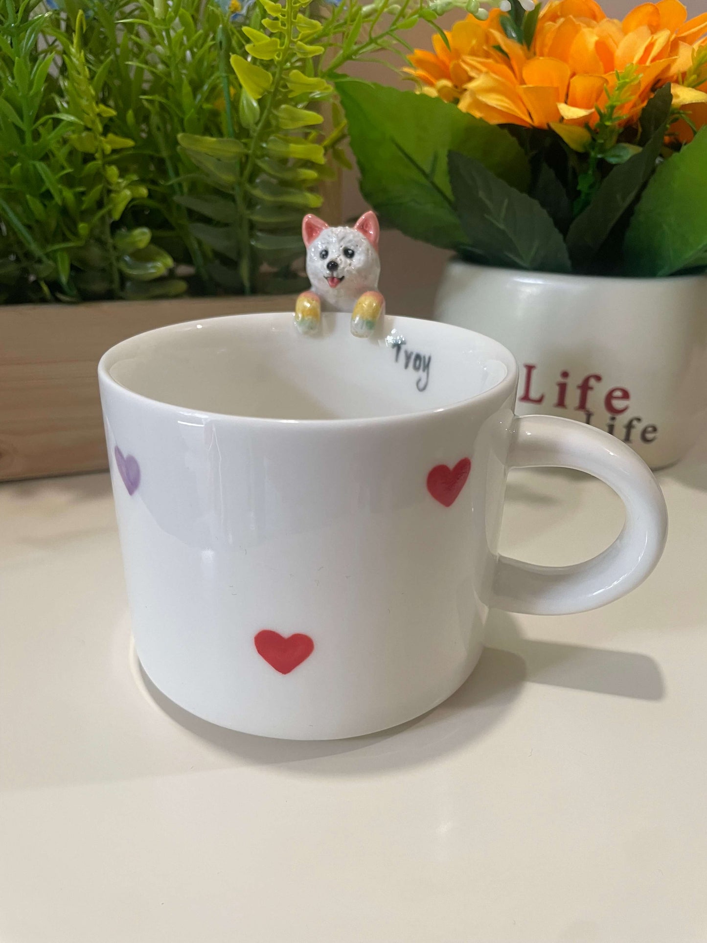 Handmade Custom Love Pet Mug