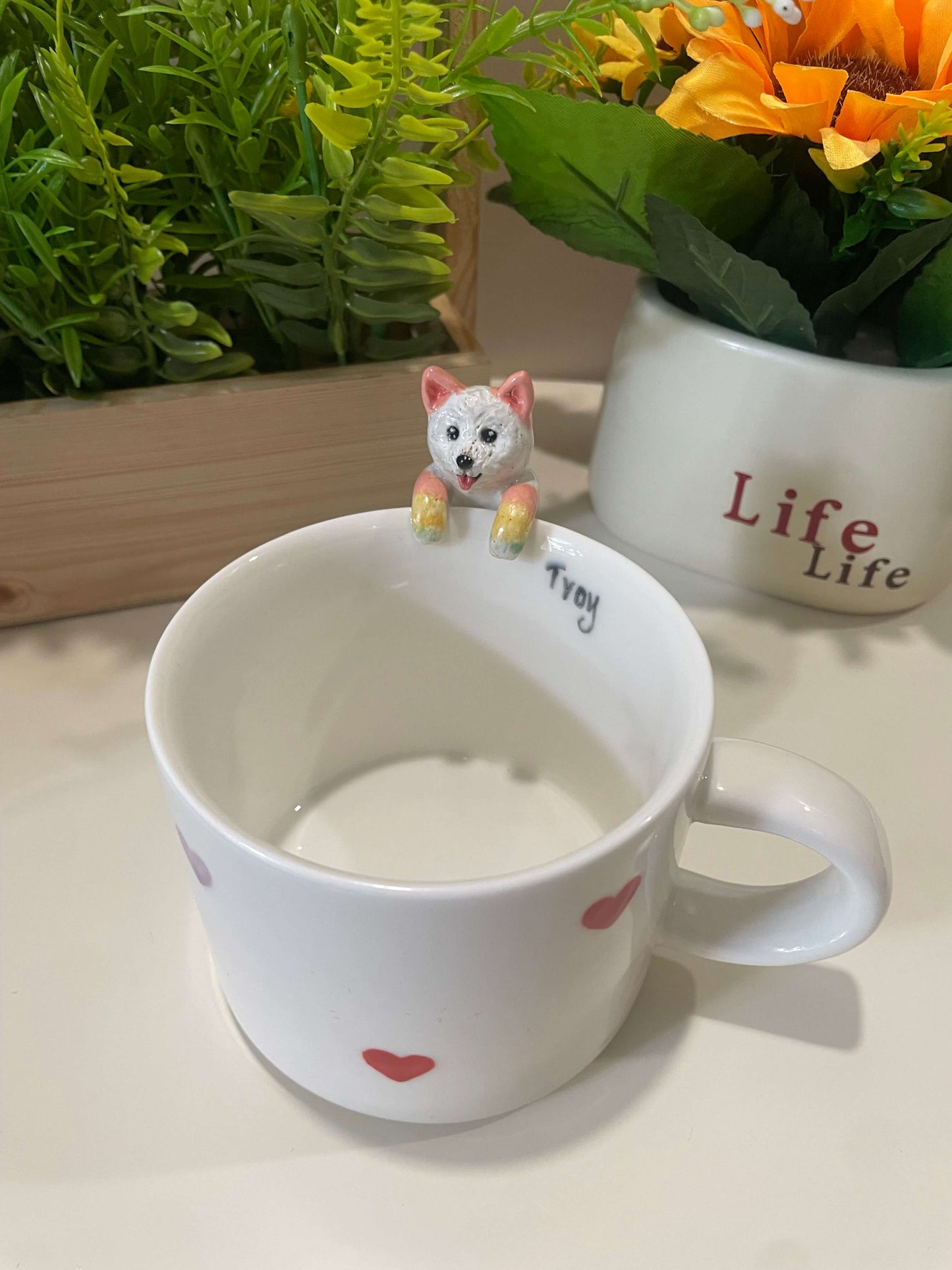Handmade Custom Love Pet Mug
