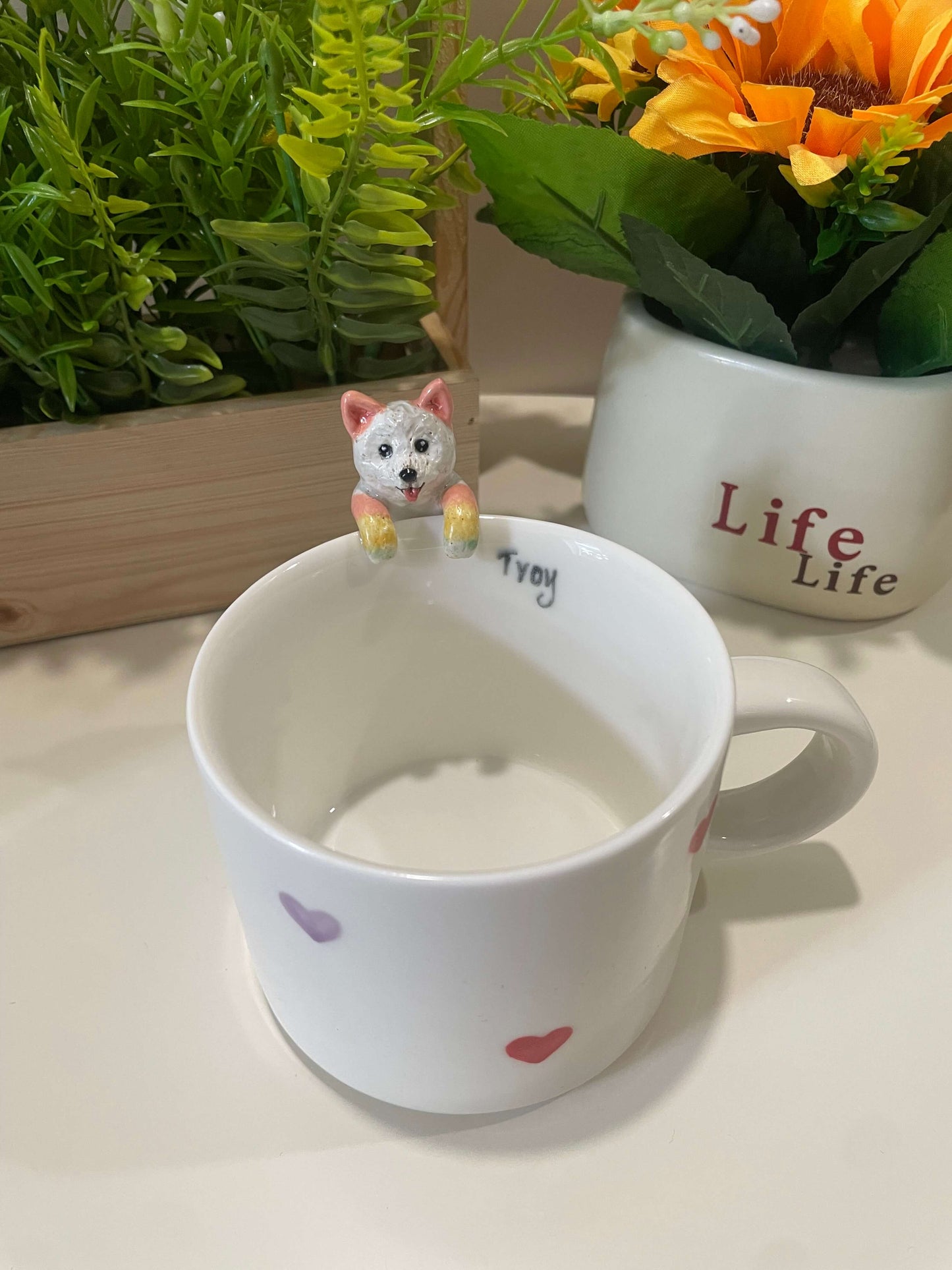 Handmade Custom Love Pet Mug