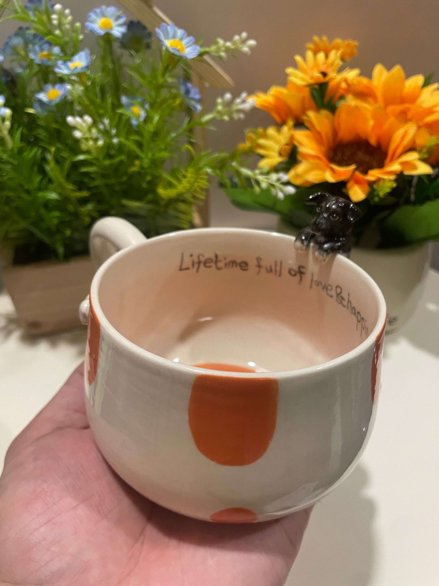 Handmade Custom Cute Pet Mug